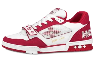 Red Monogram Denim Cinturino