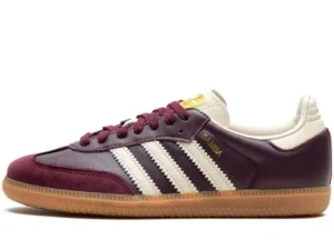 Samba OG Maroon Gold Metallic