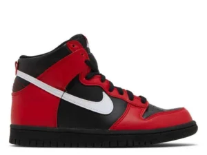SB DUNK HIGH ‘BLACK UNIVERSITY RED’