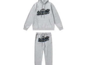 Shooters 2.0 Hooded Grey Blue Tracksuit