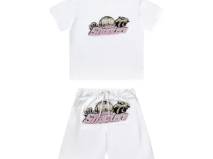Shooters White Short Set