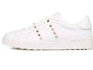 Sneaker Rockstud White Gold