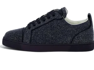 Sneakers Louis Junior in pelle Brillantinate