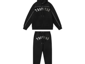 Split Arch Black Tracksuit