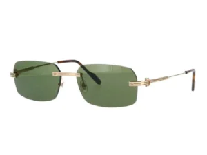 Sunglasses Cartier Gold Frame Green Lenses CTR004