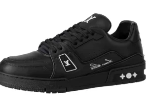 Trainer Black Wool