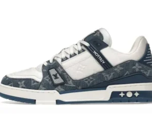 Trainer Monogram Denim White Blue