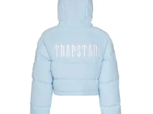 Women Decoded Hooded Ice Blue Puffer 2.0